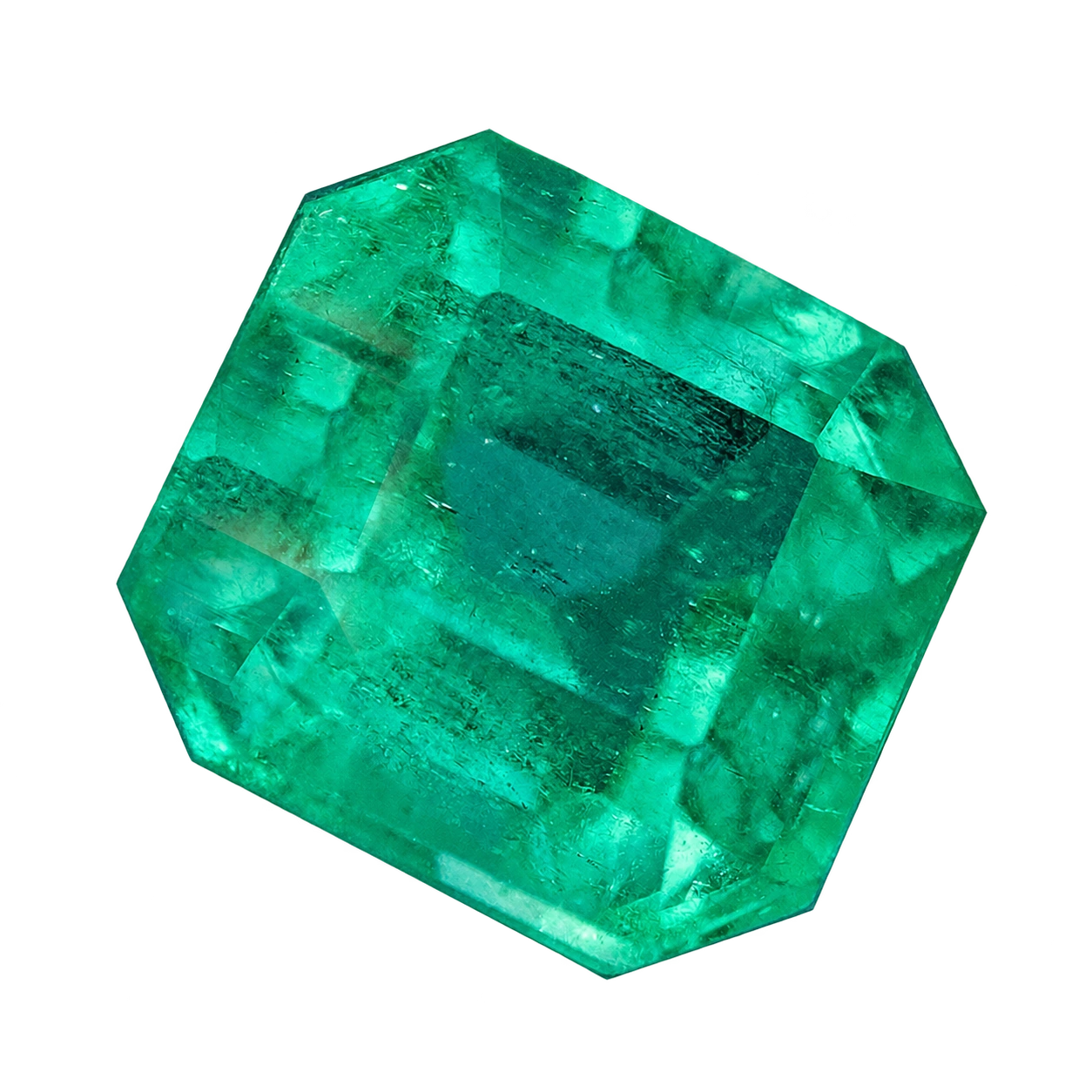 Editorial presentation of emerald